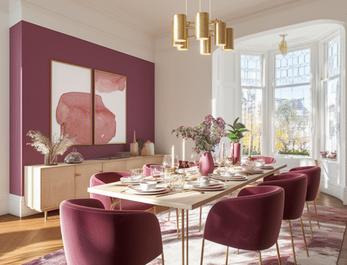 Dining Room Redesigned in 3 Styles with AI
