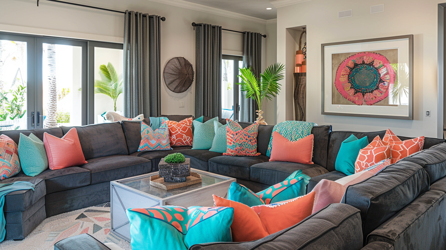 Contrast Living Room