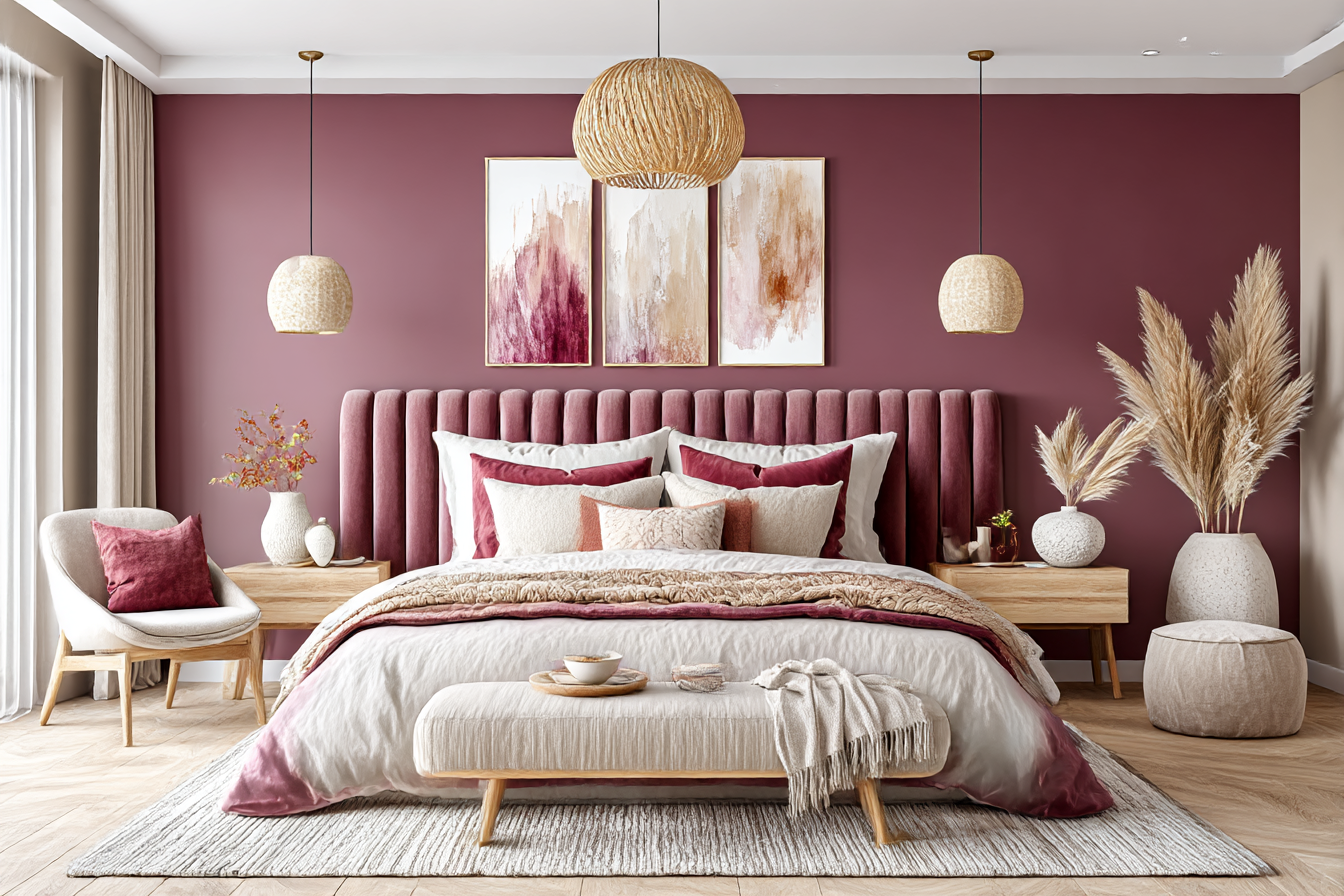 Deep Fig Sanctuary Bedroom